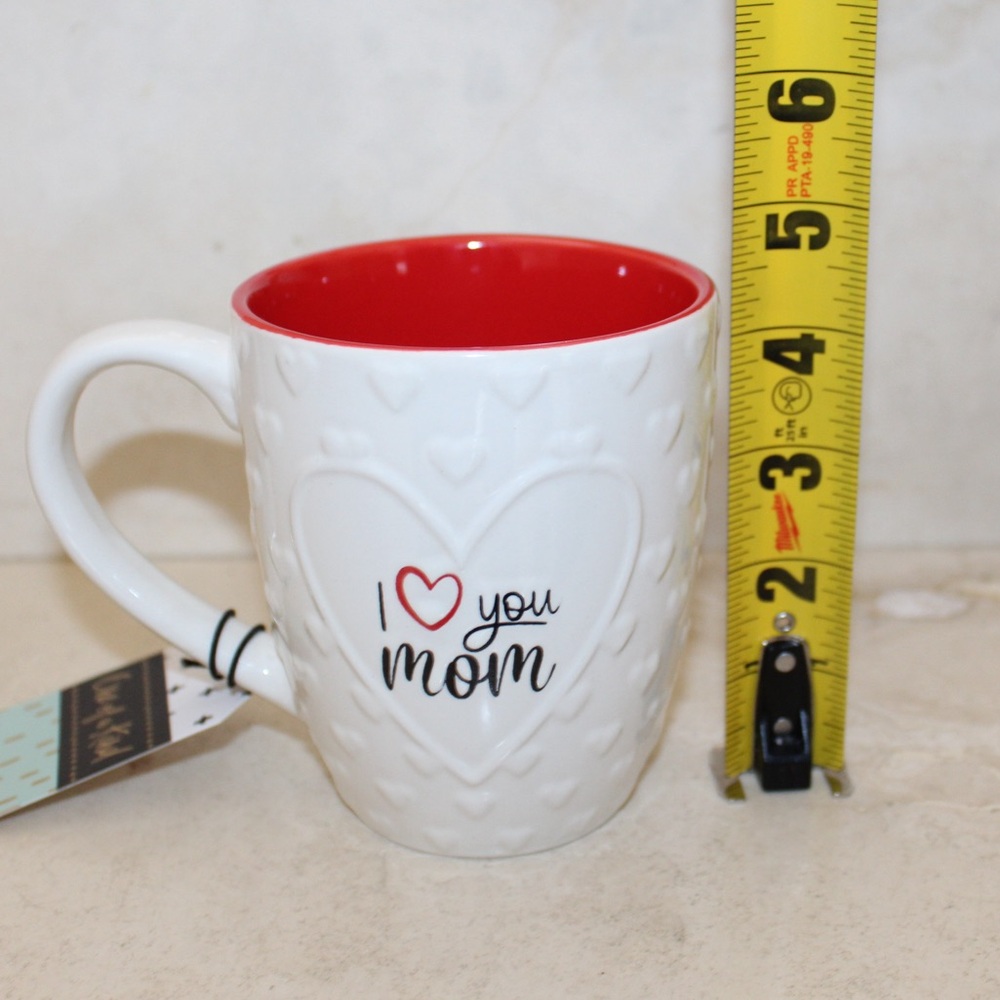 “I ♥️ you Mom” coffee mug (NWT) - Picture 7 of 10
